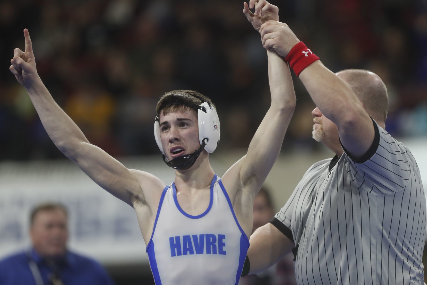 Championship round of state wrestling